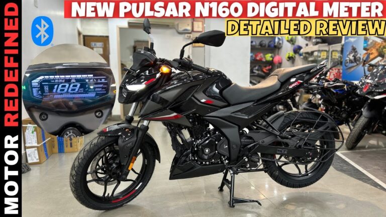 2024 Bajaj Pulsar N160 Dual ABS Digital Bluetooth Console Review