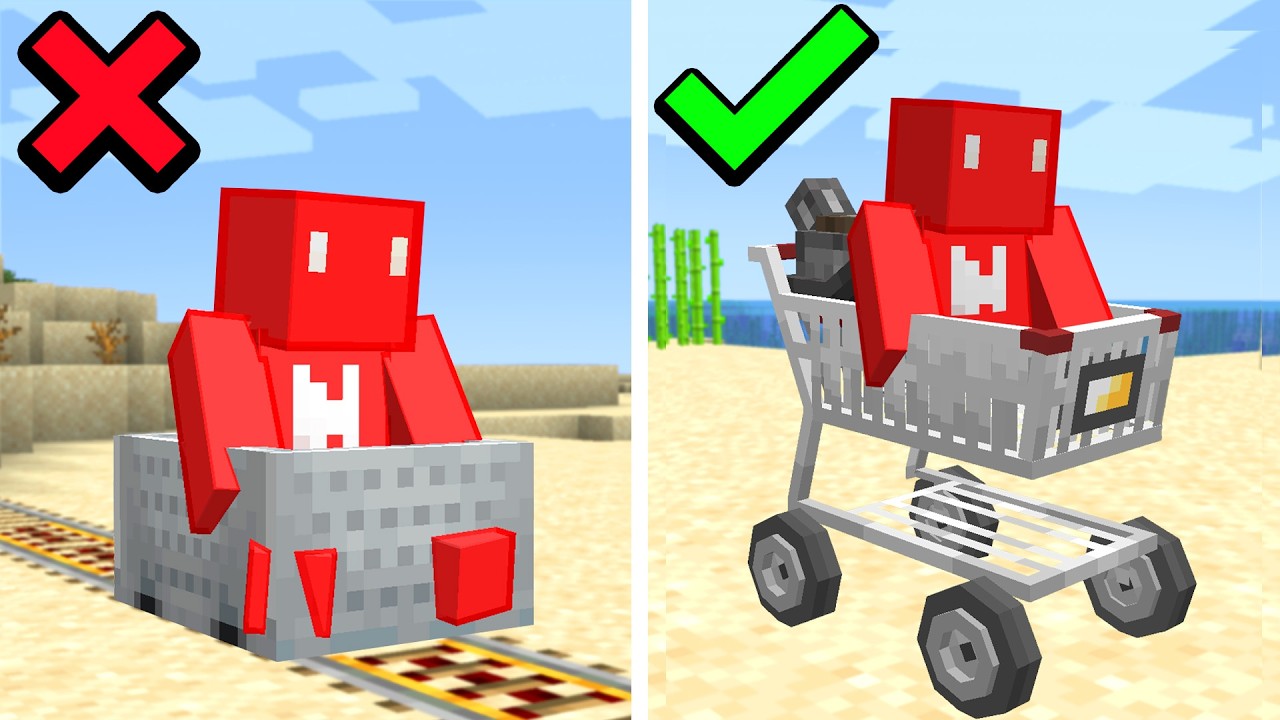 23 New Ways to Travel in Minecraft