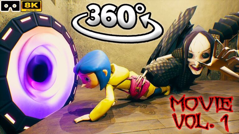 360° CORALINE | Movie Collection Part 1,2,3,4 | Scary VR