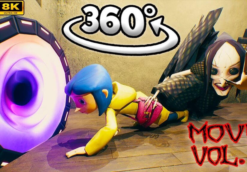 360° CORALINE | Movie Collection Part 1,2,3,4 | Scary VR