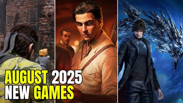 7 Must-Play Games Releasing August 2025 – Official Trailers