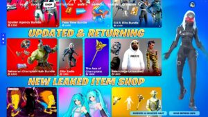 ALL NEW UPDATED & RETURNING Fortnite Item Shop (FREE Rewards,