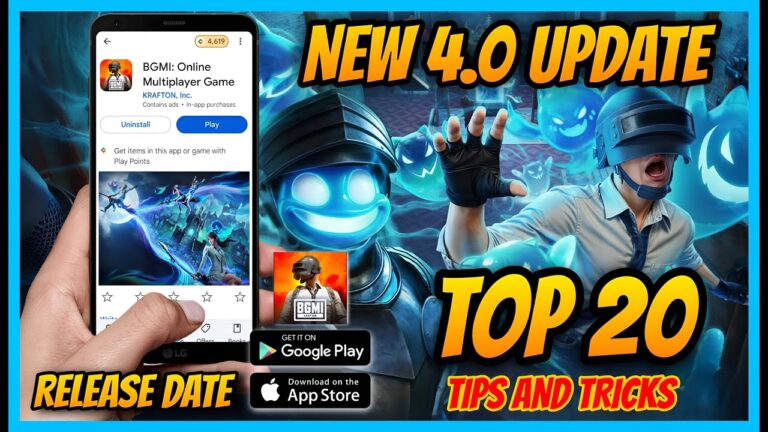 🔥BGMI 4.0 UPDATE - Top 20 tips and tricks, New