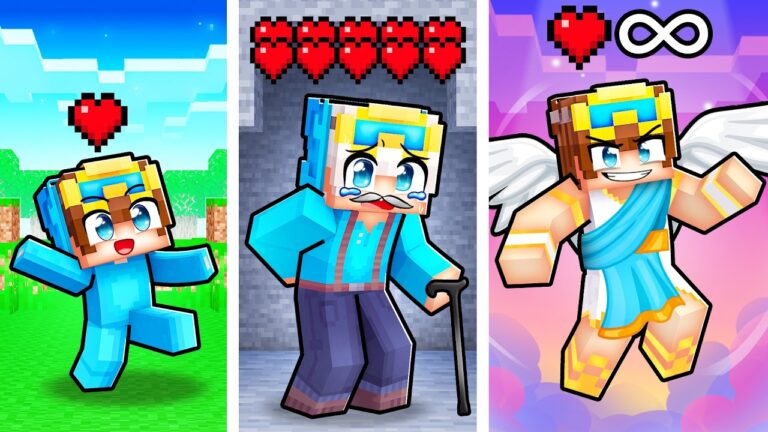 BIRTH to IMMORTAL in Minecraft!