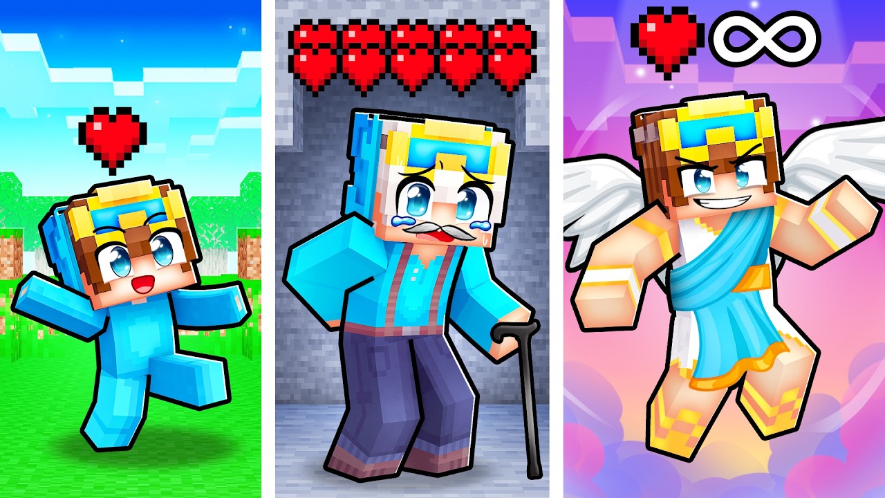 BIRTH to IMMORTAL in Minecraft!