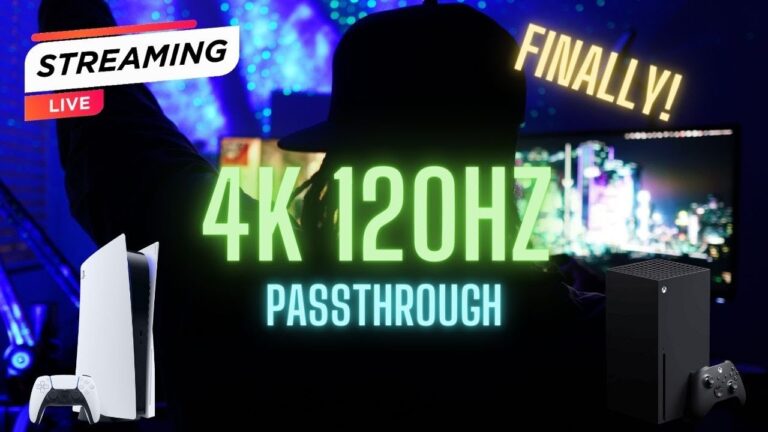 Best Capture Card—Passthrough 4K 120Hz Streaming & Recording | Xbox