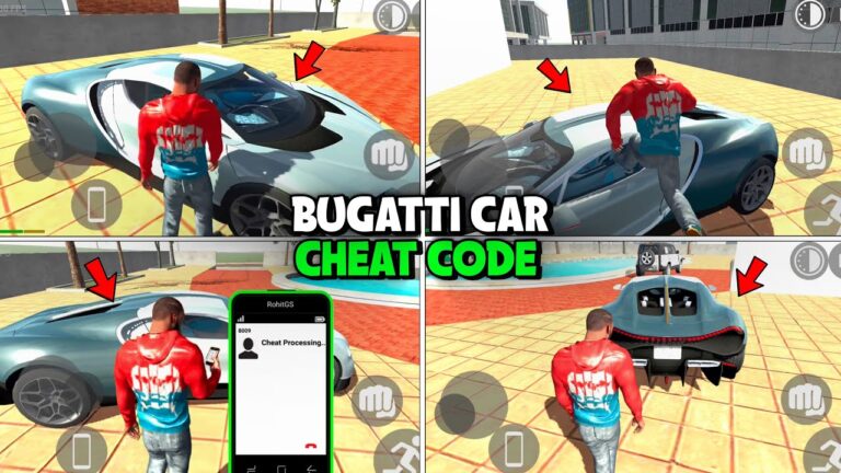 Bugatti Cheat Code in Indian bike driving 3d new update🤑|