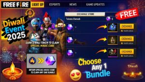 CHOOSE ANY 1 BUNDLE- DIWALI EVENT 2025 🪔🥳| FREE FIRE