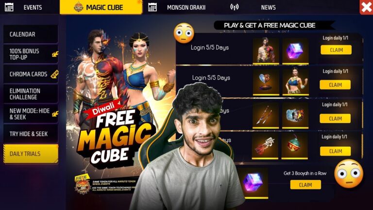 DIWALI MAGIC CUBE UPDATE 🪔 Free Fire MaX