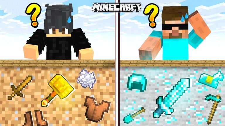 DON'T CHOOSE THE WRONG MYSTERY ITEM in MINECRAFT