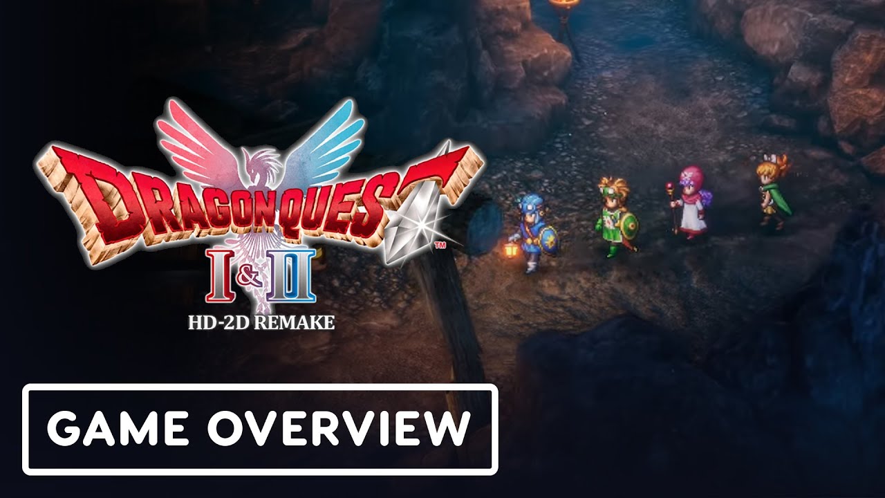 Dragon Quest 1&2 HD-2D Remake - Official Gameplay Overview Trailer