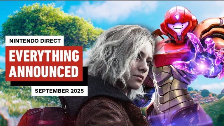 Everything Announced at the Nintendo Direct (September 2025)