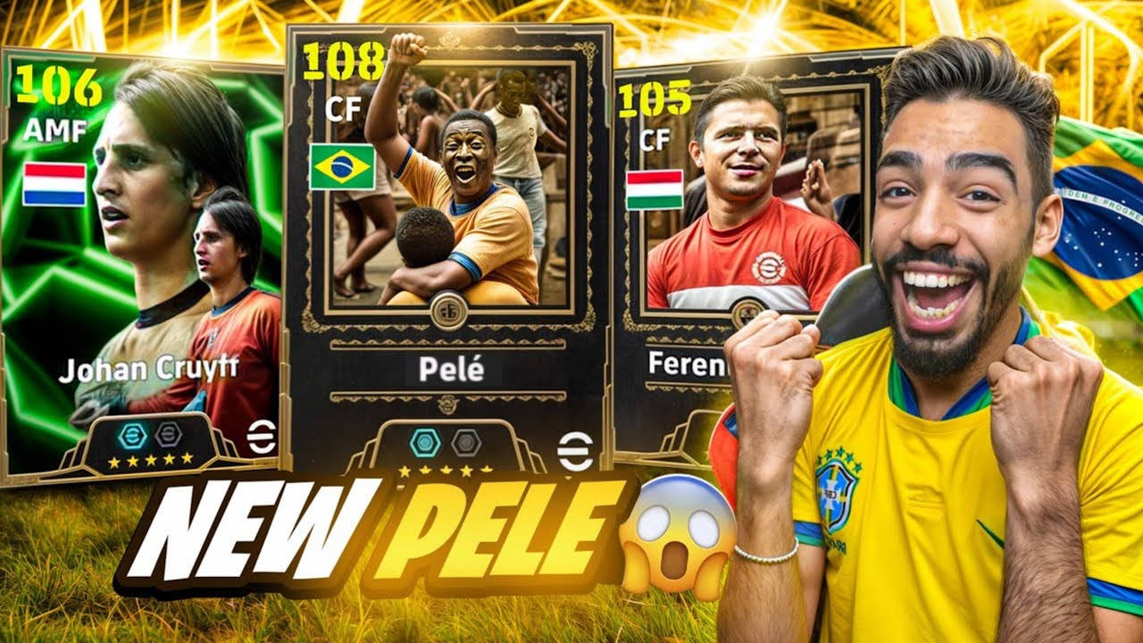 FINALLY !! PELÉ 108 IN EFOOTBALL 🥶❤️ PACK OPENING +