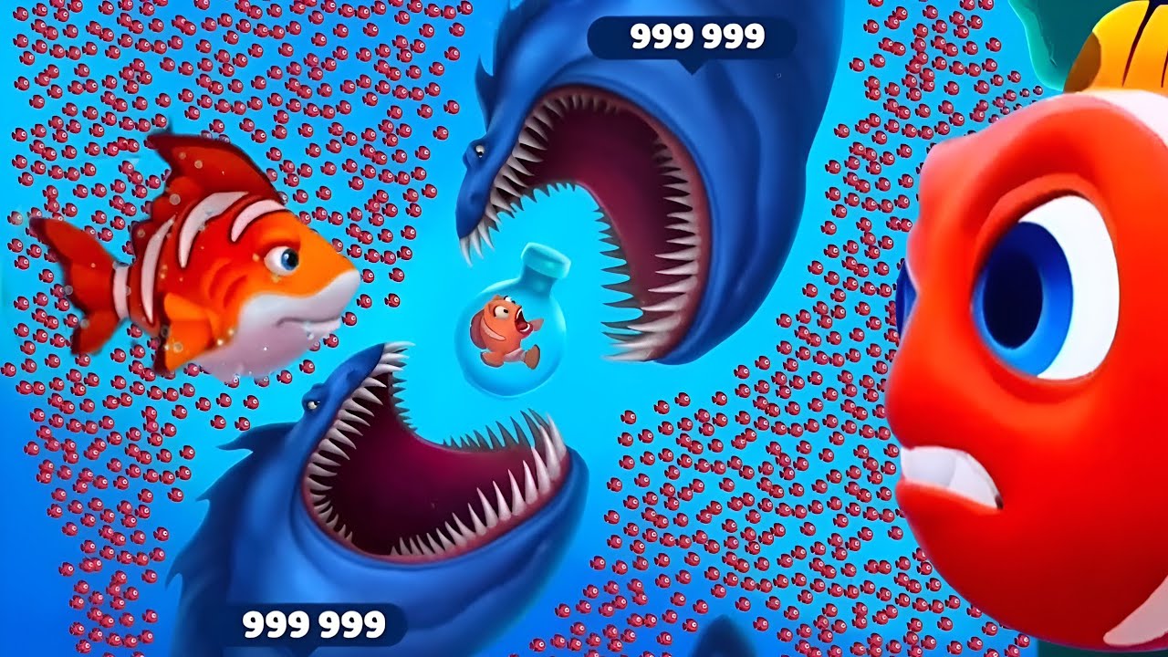 Fishdom Ads Mini Games Hungry Fish | New update 26.5