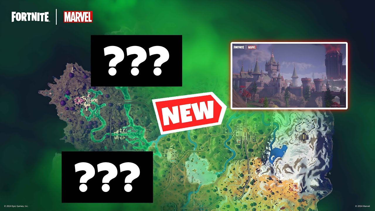 Fortnite Season 4 Latveria POI + OFFICIAL Map Teaser! (3