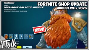 Fortnite Shop *NEW* DEEP ROCK GALACTIC BUNDLE! [August 29th, 2025]
