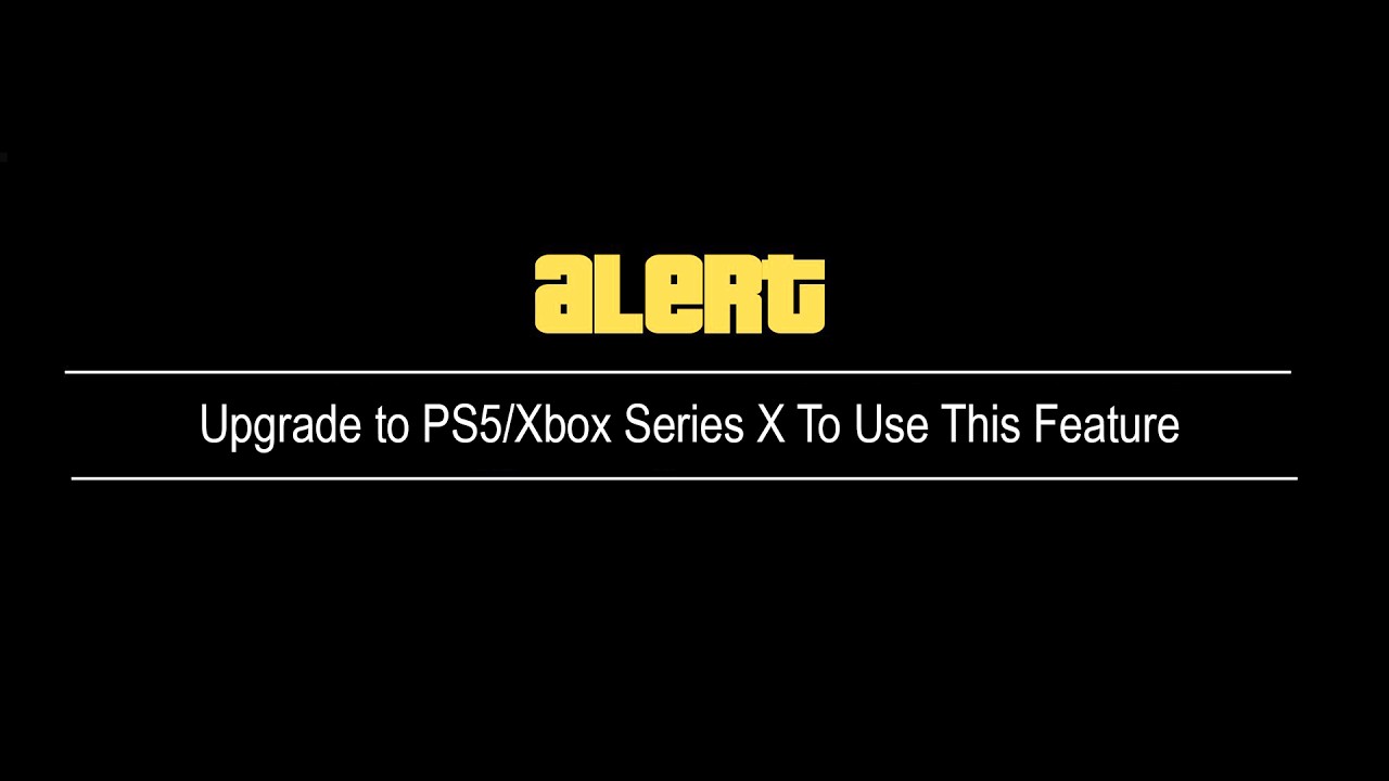 GTA NEWS: Rockstar REMOVES Feature From PS4 & Xbox One