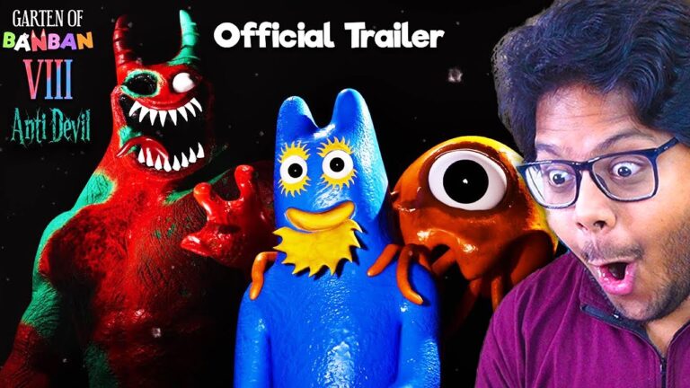 Garten of Banban 8: Anti Devil - Official TRAILER Reaction