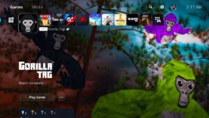 Gorilla Tag is now on PS5