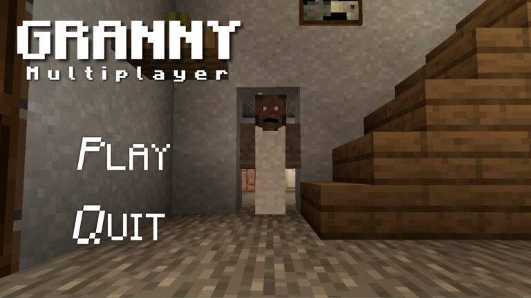 Granny Multiplayer Minecraft Gameplay