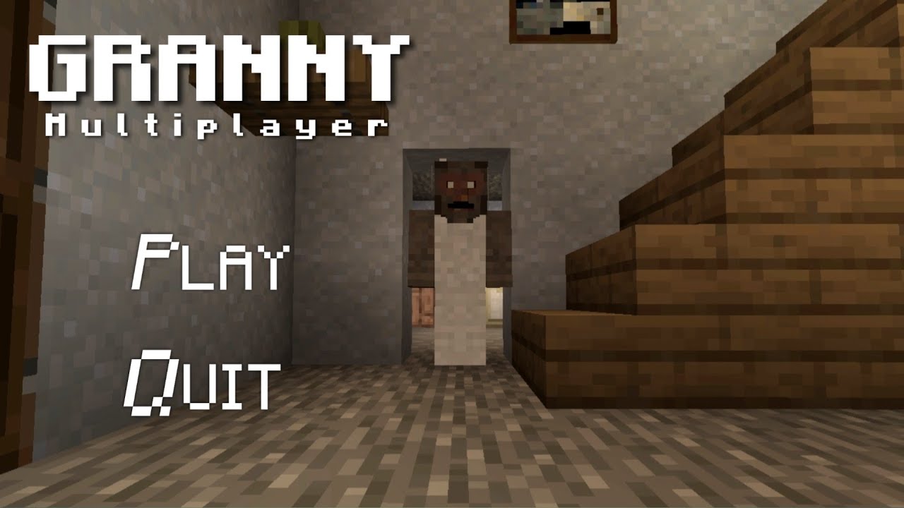 Granny Multiplayer Minecraft Gameplay