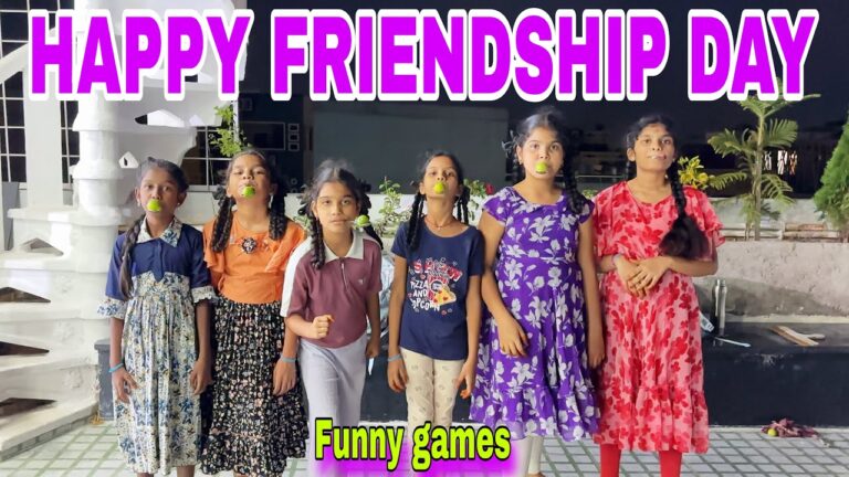 Happy FRIENDSHIP DAY || childrens games || rider mallesh new