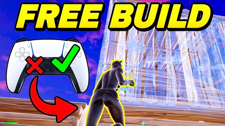 How To FREE BUILD Like a PRO on Controller (Fortnite