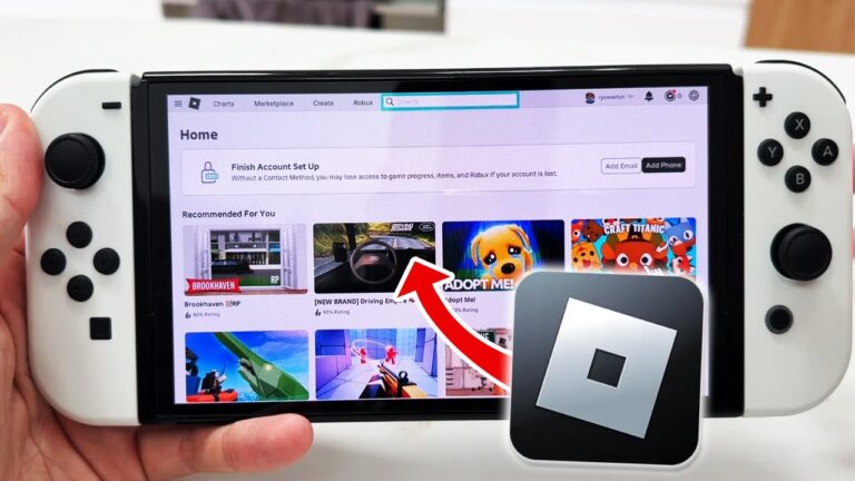 How to get Roblox on Nintendo Switch (EASY✅) 100% Working