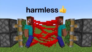 I added fun harmless pranks to Minecraft