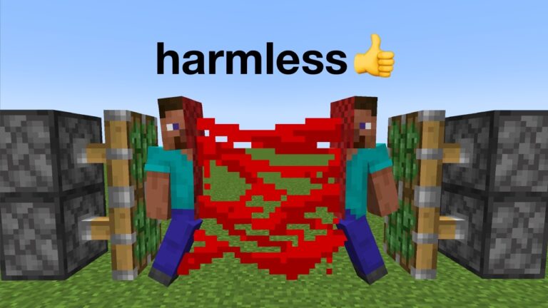 I added fun harmless pranks to Minecraft