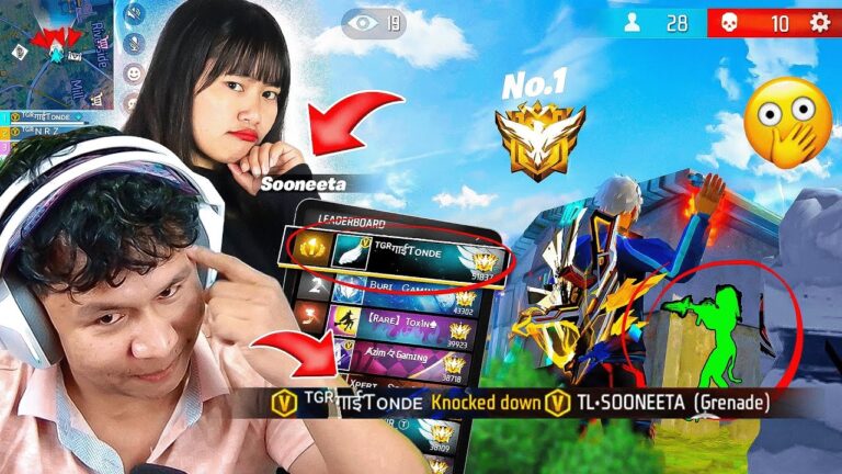 I killed Sooneeta with Grenade 😎 Top 1 Grandmaster Lobby