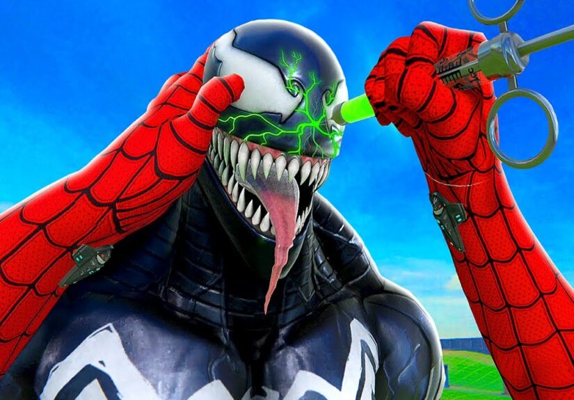 Infecting VENOM with Deadly Syringe - Bonelab VR Mods