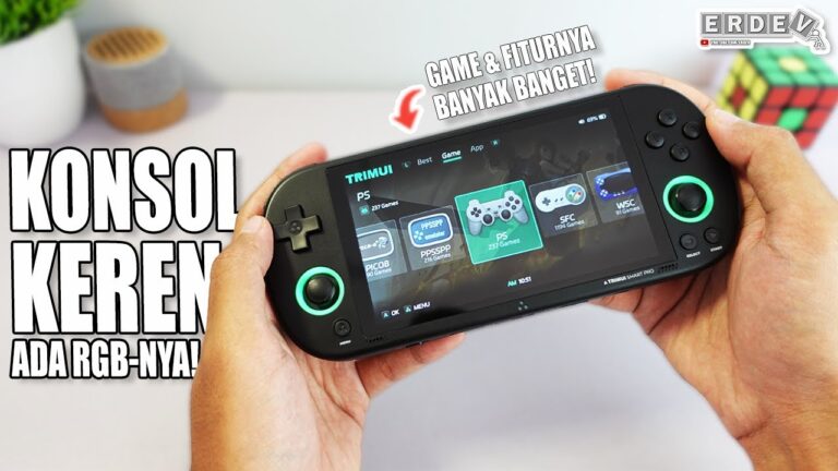 KONSOL GAME RETRO HANDHELD YANG KEREN DAN BANYAK FITURNYA! -