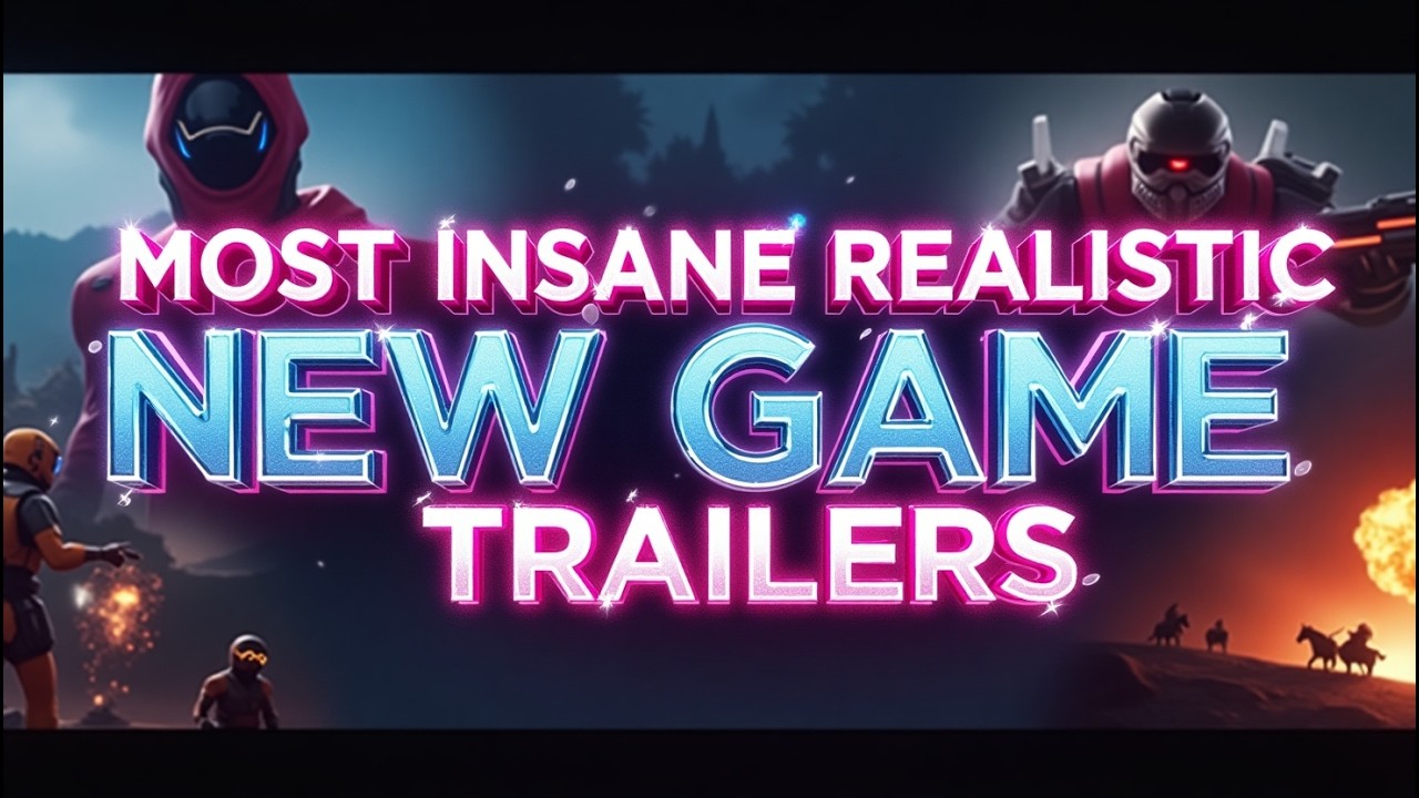 MOST INSANE REALISTIC NEW GAME TRAILERS