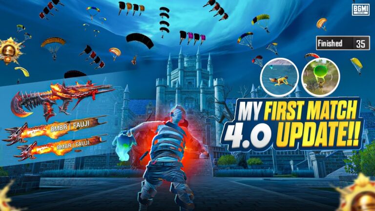 MY FIRST MATCH IN *NEW* GHOST MODE 4.0 UPDATE IN