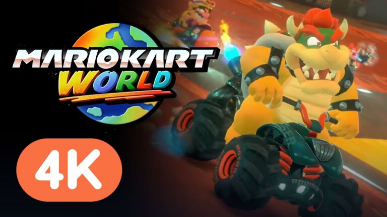 Mario Kart World - Official Reveal Trailer (4K) | Nintendo
