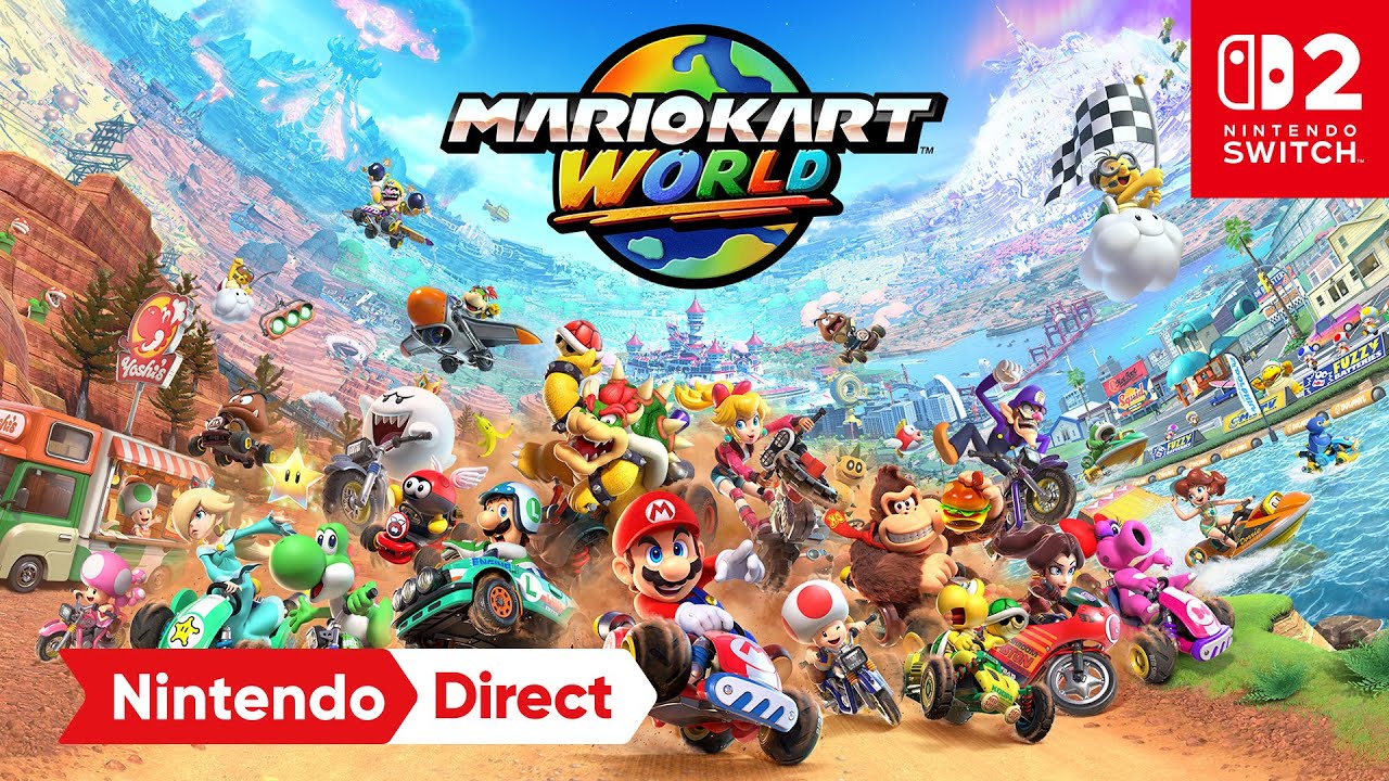 Mario Kart World – Tráiler de presentación (Nintendo Switch 2)