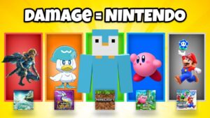 Minecraft, But If I Take Damage I Switch To Nintendo