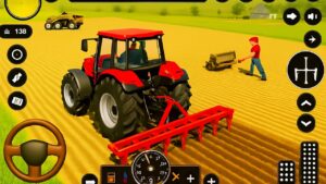 Modern Tractor Farming Driving Simulator 3D - New Tractor Games