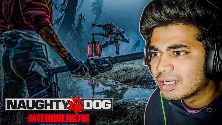 NAUGHTY DOGS NEW GAME!!-INTERGALATIC TRAILER REACTION