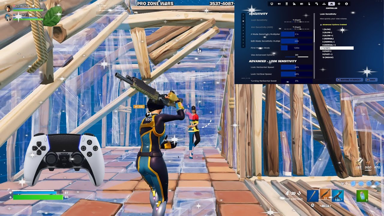 *NEW* BEST Controller Settings For Fortnite Season 4! (PS5/XBOX/PS4/PC)