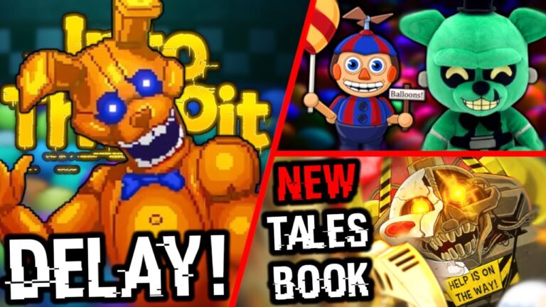 NEW FNAF GAME TRAILERS! Into The Pit ARG Delayed, FNaF