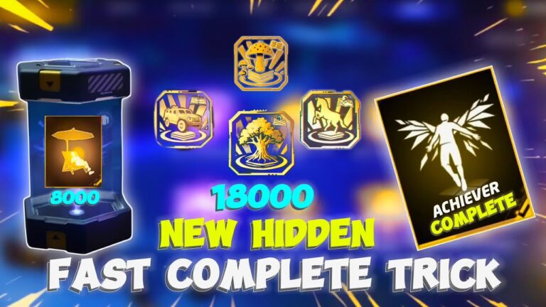 NEW HIDDEN ACHIVEMENT MISSION FREE FIRE II HOW TO COMPLETE
