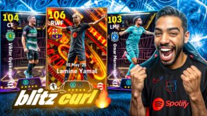 NEW LAMINE YAMAL 106 BLITZ CURL IS UNSTOPPABLE 🥶 PACK