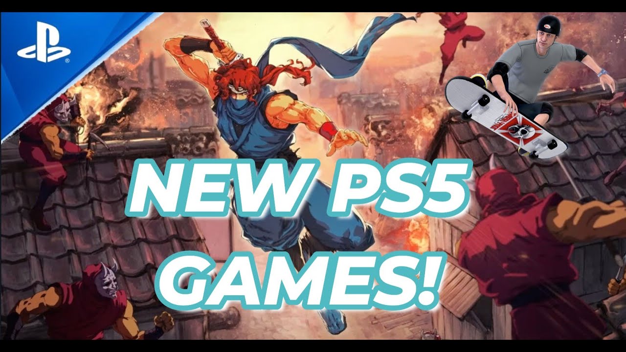 NEW PS5 GAME TRAILERS! Tony Hawk 3+4, Ninja Gaiden Ragebound,