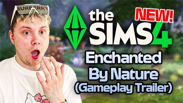 NEW Sims 4 Enchanted by Nature Gameplay Trailer (Official Fairies