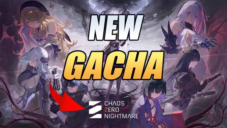 New Gacha Game Showcase Chaos Zero Nightmare