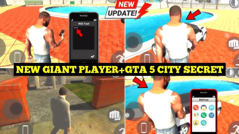 New Giant Player Cheat Code in Indian Bike Driving 3D