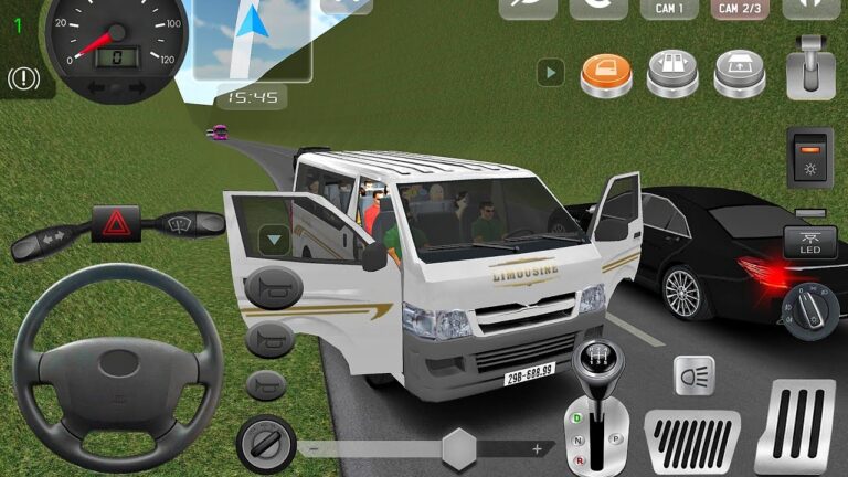 New Toyota Hiace Bus Driving 2025 - Minibus Simulator Vietnam