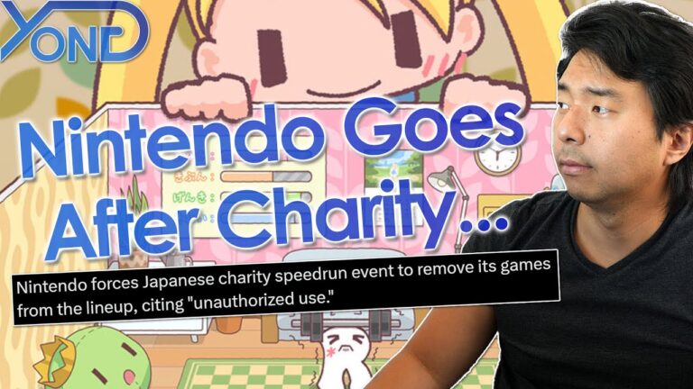 Nintendo Face Backlash After Forcing Charity Event To Remove Their